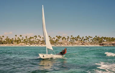 Speedboats in Dominican Republic