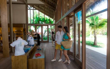 Shopping in the Maldives