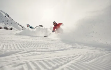Для лыжников со среднем уровнем катания