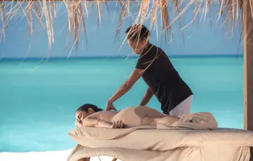 Massage am Strand
