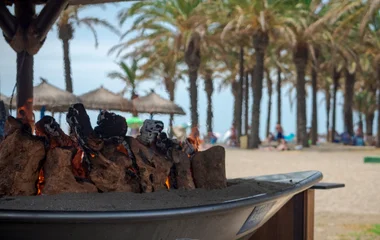 Blick über ein Tal in Andalusien