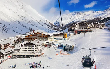 Estação de esqui em Obergurgl