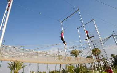 Clase de trapecio volador.