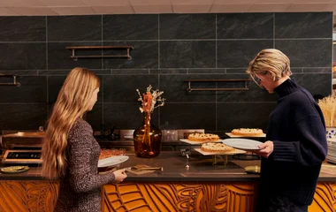 Buffet Gourmet nas montanhas