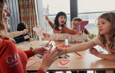 kids having fun with a GO