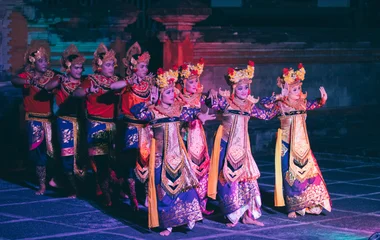 balinese dances in club med bali resort