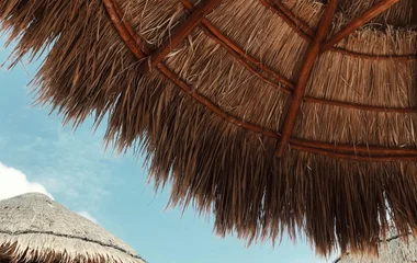 beach umbrellas in bali