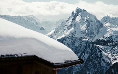Vista das montanhas