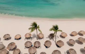 Playa en Cancún, México