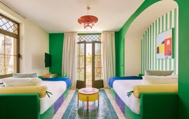 Family room adapted for kids