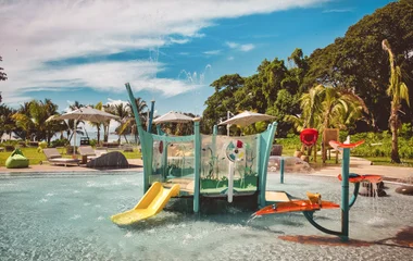 A kids swimming pool in Seychelles Resort