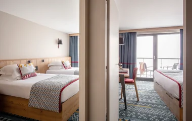 Superior family room in Tignes, French Alps