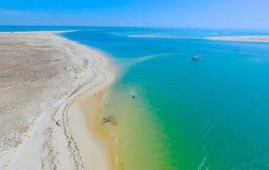 beach in the algarve