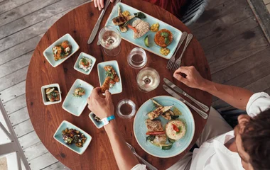 Repas traditionnel à la Caravelle en Guadeloupe