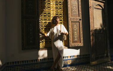 Femme à Marrakech