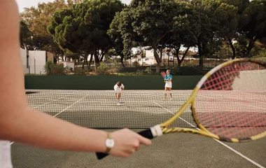 tennis game