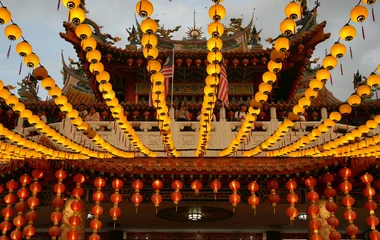 Chinese temple in Kuala Lumpur