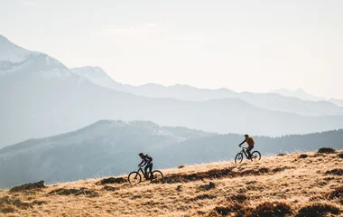 Cycling in mountains