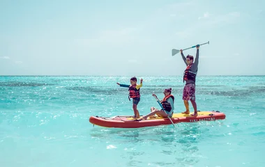 Kayaking in the Maldives
