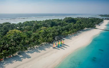 Beach in the Maldives