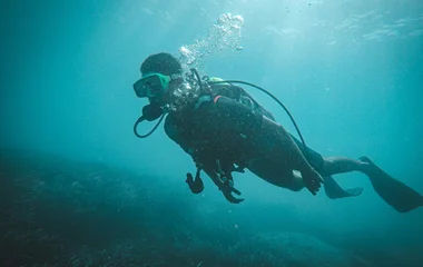 Scuba diving