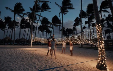 Beachvolleyball in Punta Cana