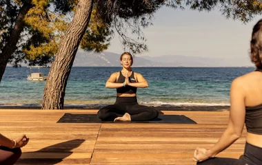 Yoga at Gregolimano Resort
