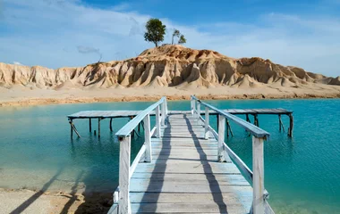Le désert de Gurun Pasir Busung en Indonésie