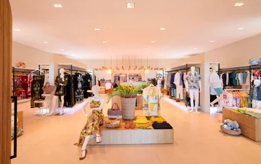 O interior de uma Boutique de um resort Club Med.