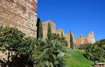 Alcazaba de Málaga en Espagne