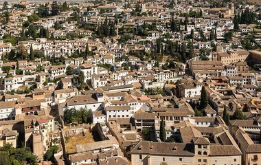 Albaicin à Grenade en Espagne