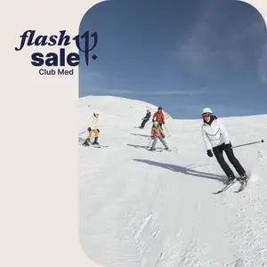 משפחה על הר מושלג עם ציוד סקי