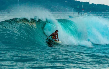 Surfer in Bali