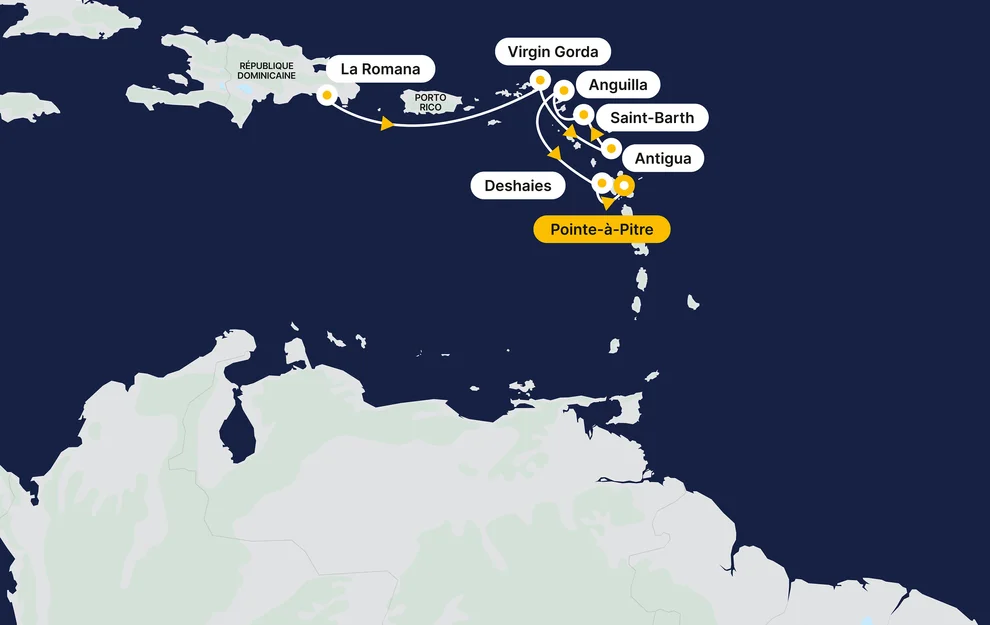 Pearls of the Lesser Antilles