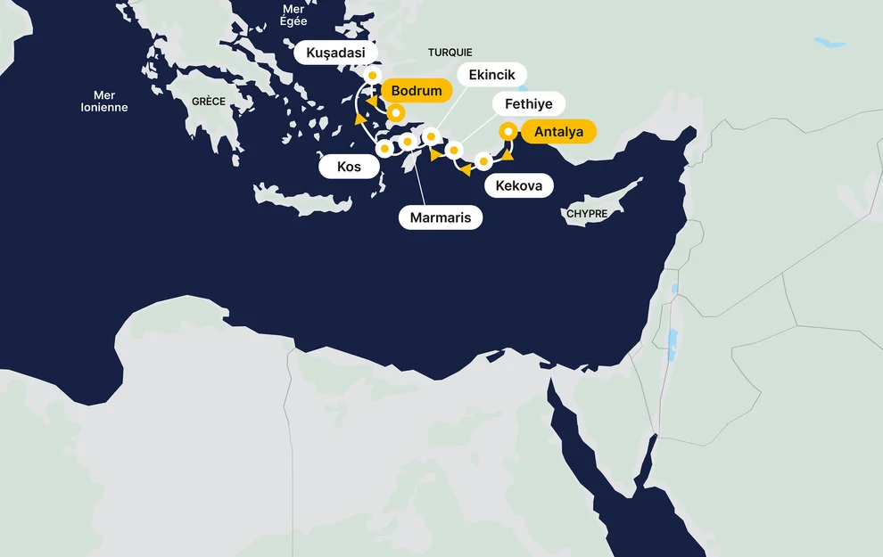 Aegean Blue and Lycian Treasures