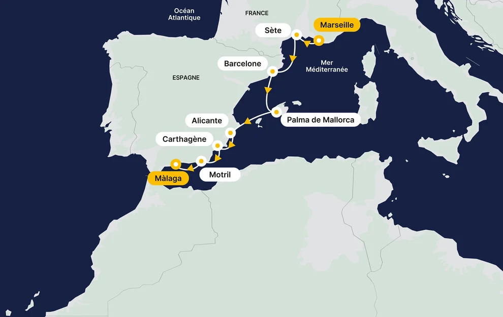 From Occitanie to Andalusia