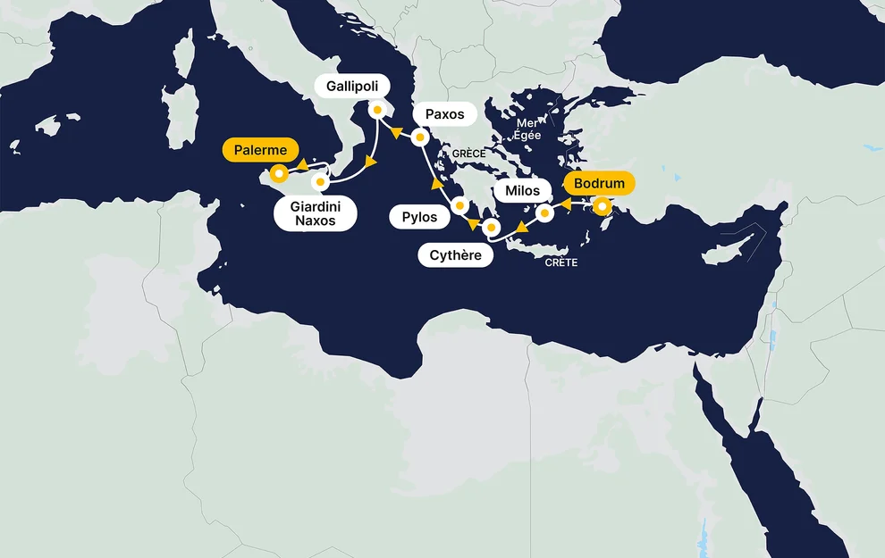 From the Greek Islands to Sicily