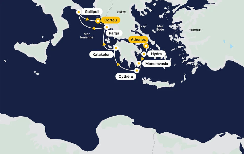 From Attica to Corfu