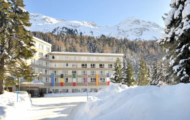 Saint-Moritz est l’une des stations de ski les plus ensoleillées d’Europe
