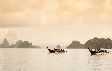 Hot season landscape