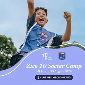 soccer camp in club med kiroro grand, hokkaido, japan