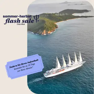 Flash Sale Sommer-Herbst Kreuzfahrten