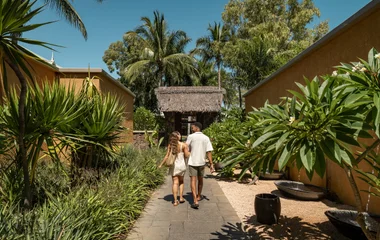 Couple à La Plantation d'Albion