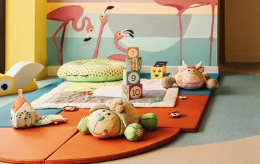 Baby play space.