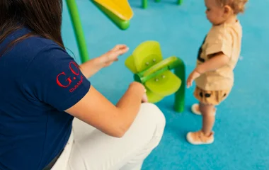 GO playing with toddler.