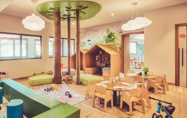 Baby and toddler's facility on the resort