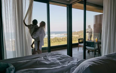 Views across the horizon