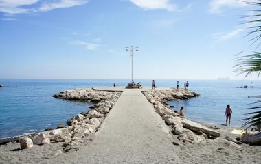 Pedregalejo à Malaga en Espagne