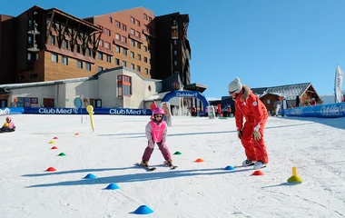 Resorts skis aux pieds