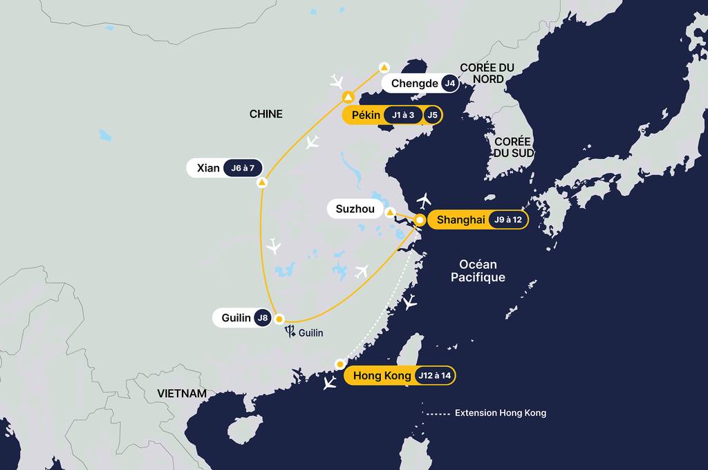 Parcours du mandarin